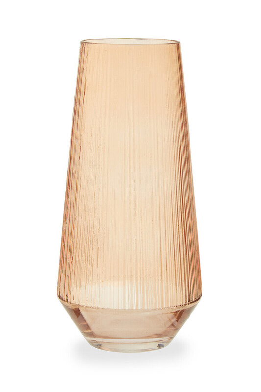 Vase Esma Tapered Light Amber