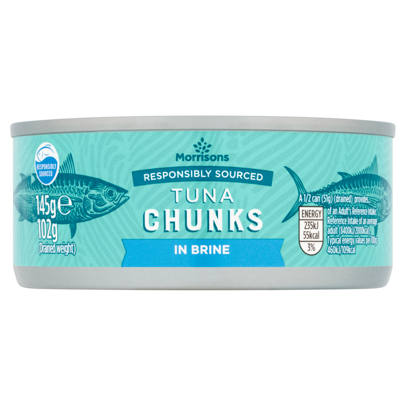 Fad Free Tuna Chunks In Brine 145g