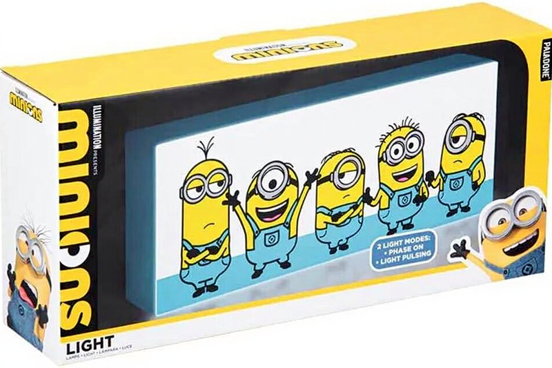Paladone Minions Glow-in-the-Dark Lamp - 30 cm, Multicolor