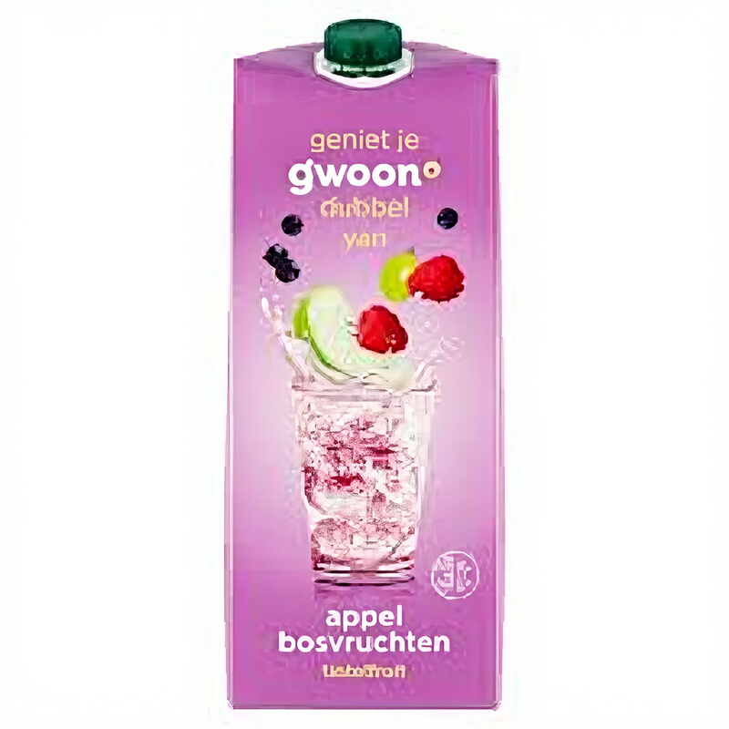 G'woon Appel Bessen Sap - 1.5 L