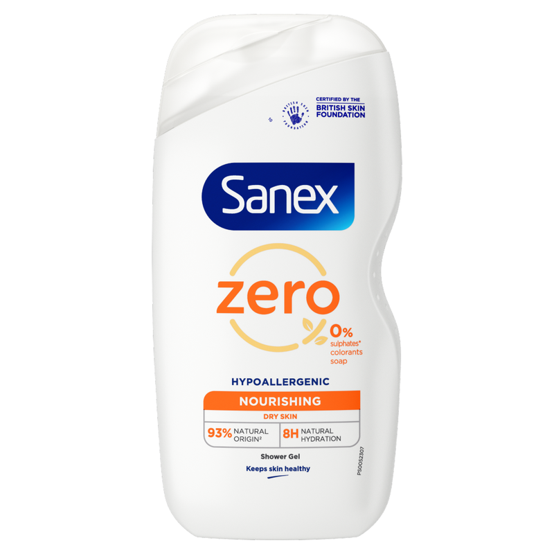 Zero% Hypoallergenic Nourishing Shower Gel 450ml