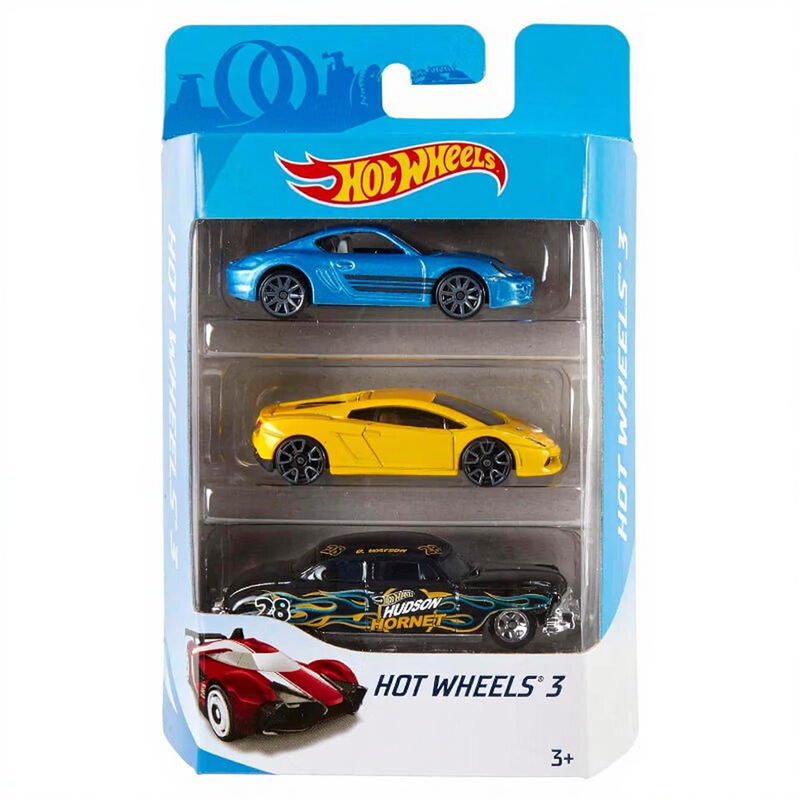 Hot Wheels véhicule en métal lot de 3 - Échelle 1:64