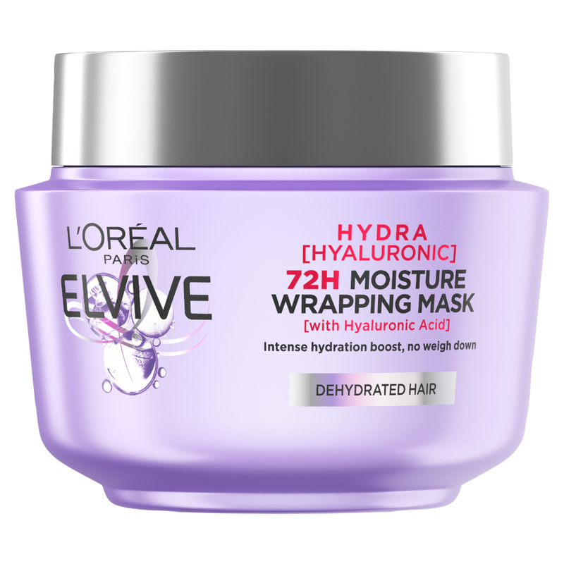 L'Oreal Paris Elvive Hydra Hyaluronic Hair Mask with Hyaluronic Acid for Dry Hair 300