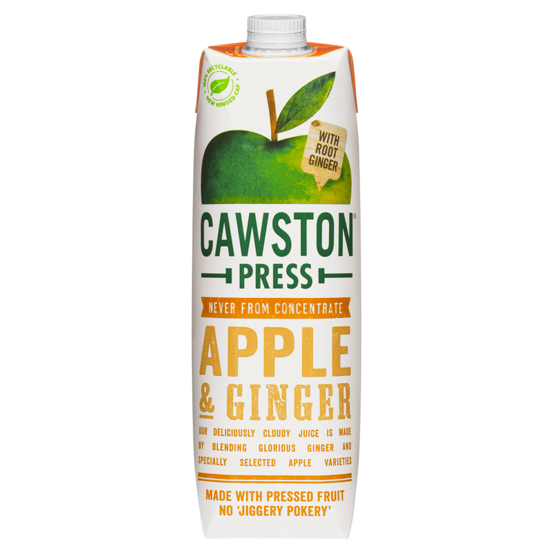 Cawston Press Apple And Ginger Juice 1L
