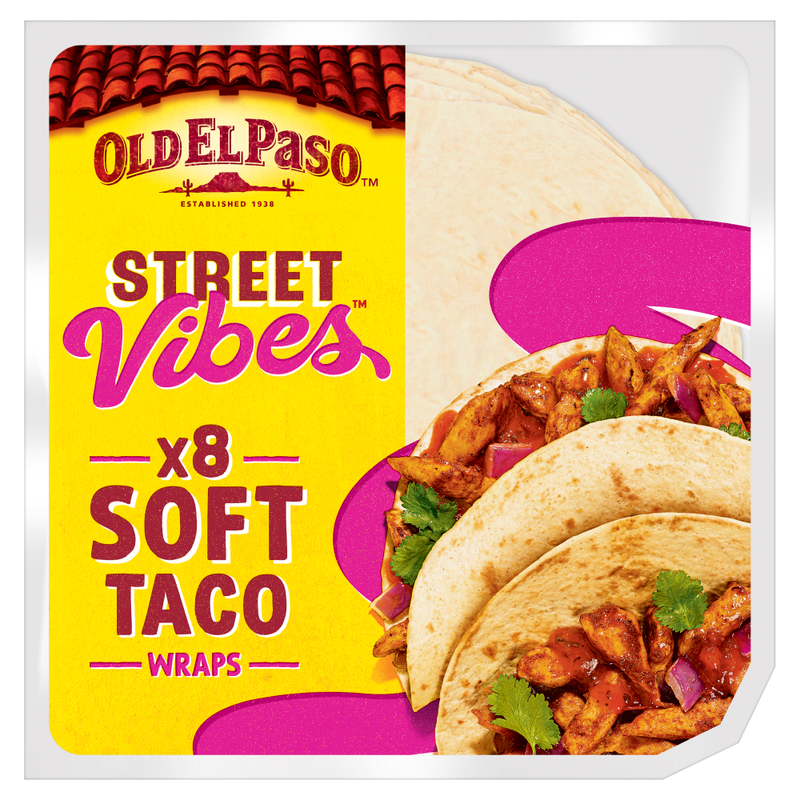Mexican Street Vibes Soft Tacos 8Pk