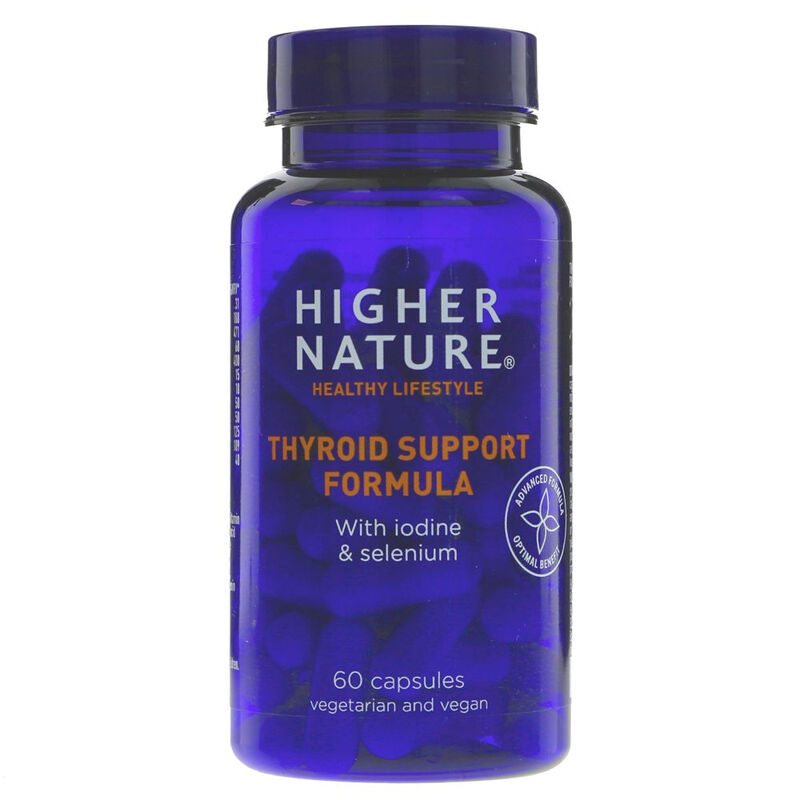 Thyroid Support Formula - With Iodine & Selenium - 60 CAPS
