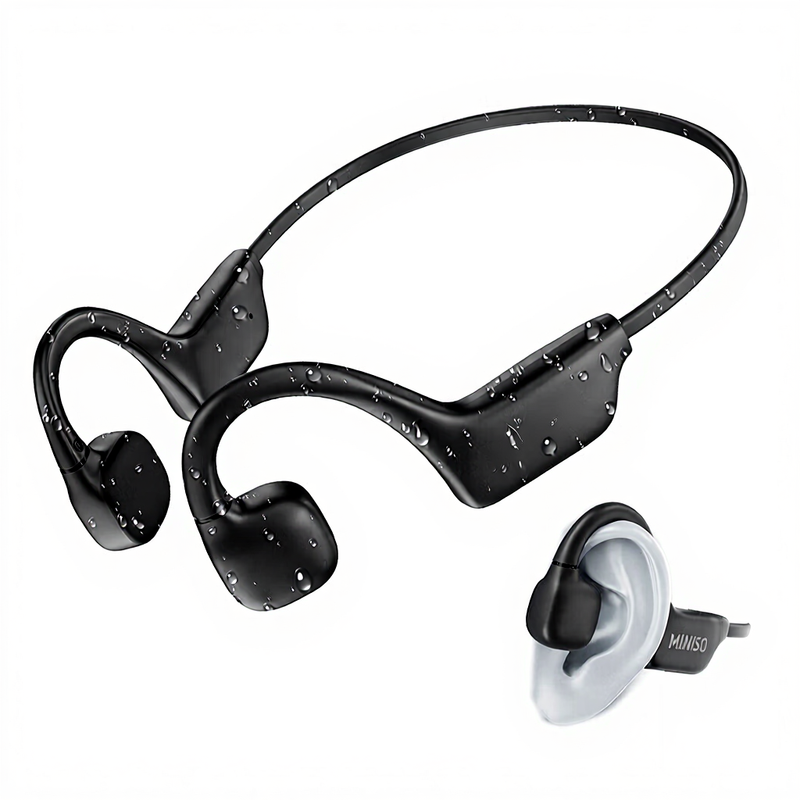 X60 Bone Conduction Sports Headphones - Black
