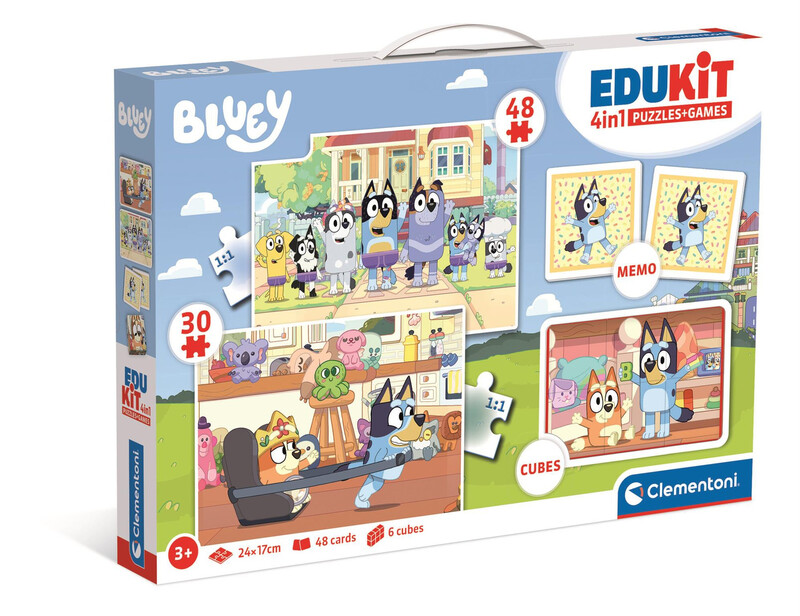 Bluey 4 in 1 Edukit