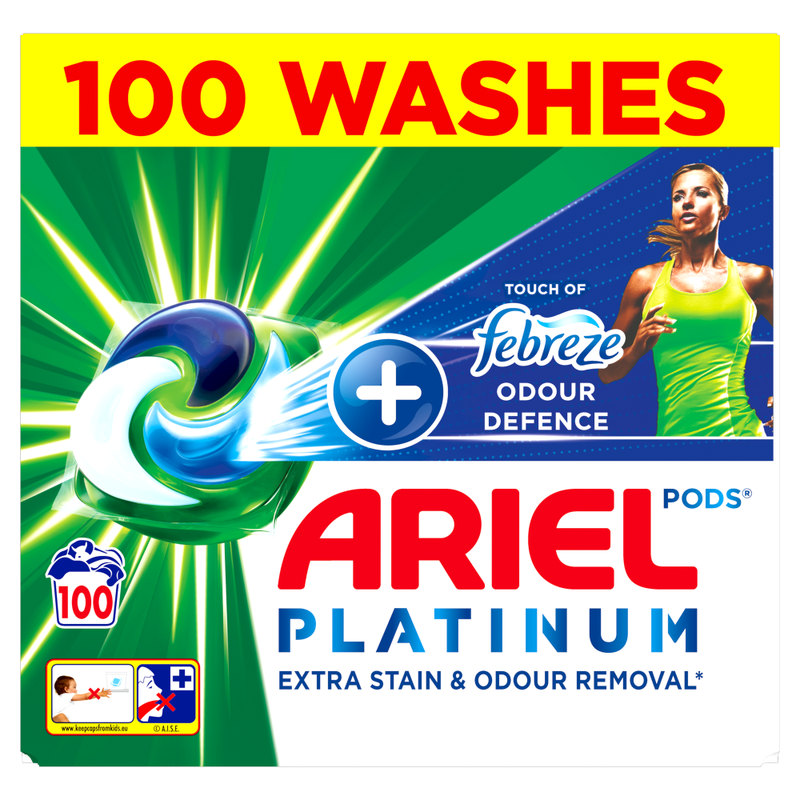 Platinum PODS, Washing Liquid Capsules 100 Washes