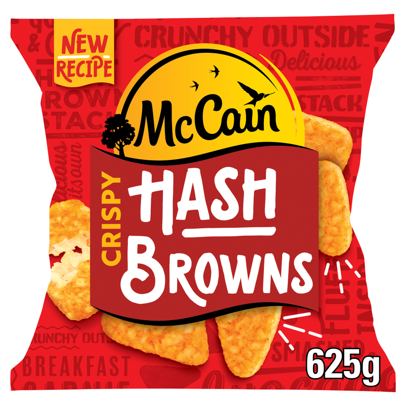 Mccain Crispy Hash Browns 625G