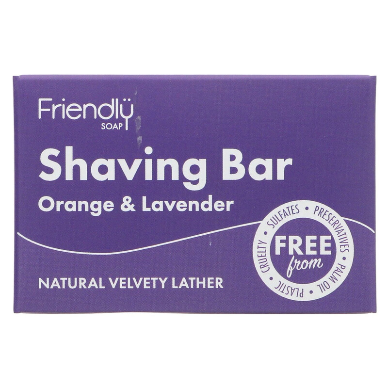 Shaving Bar Orange & Lavender 95g