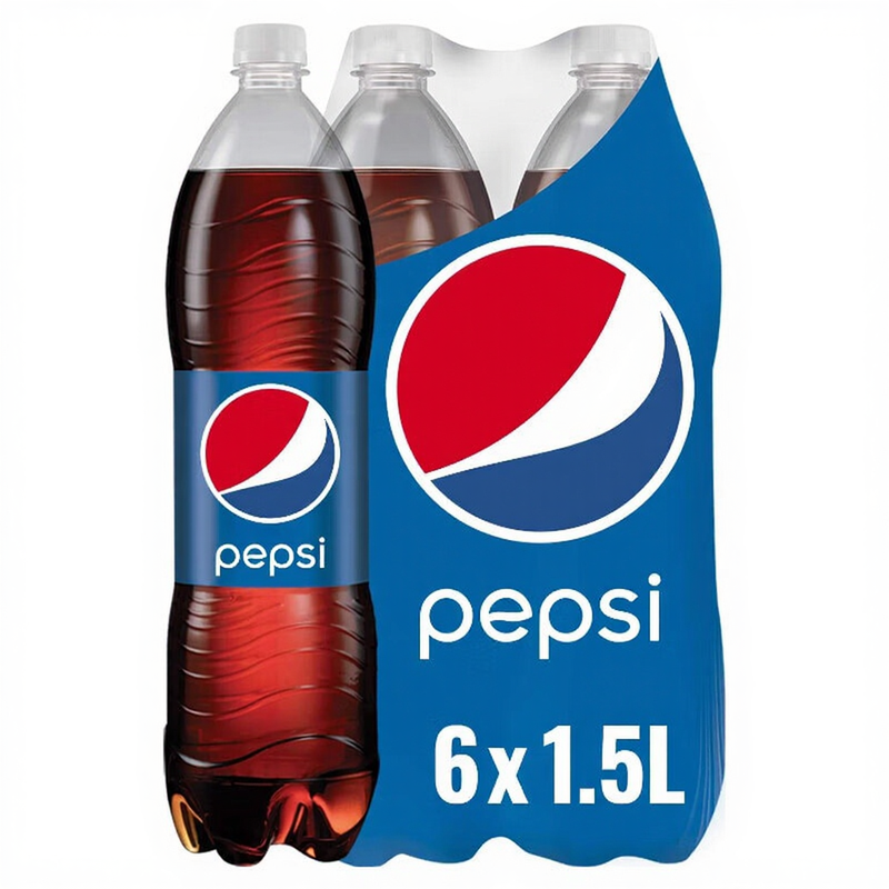PEPSI gewone cola - 6 x 1 l