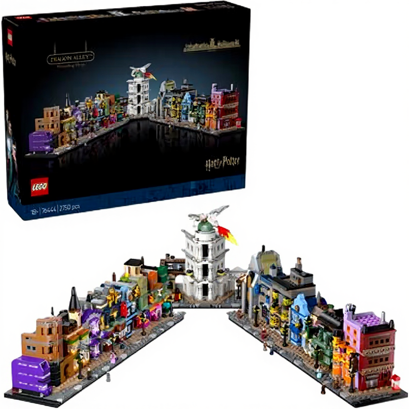 LEGO 76444 Harry Potter Boutiques de Sorciers du Chemin de Traverse