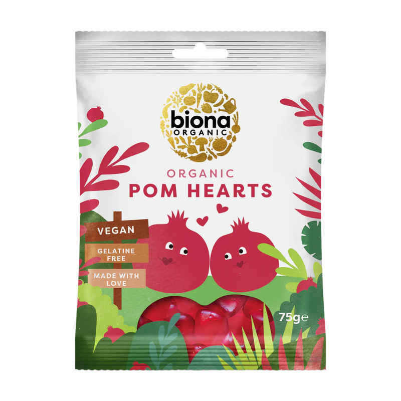 Pomegranate Hearts 75g