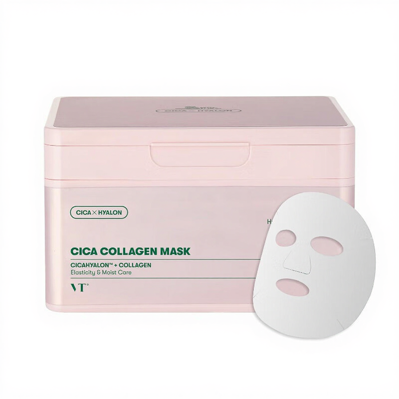Vt Cosmetics Cica Kollagenmaske 30 Stück