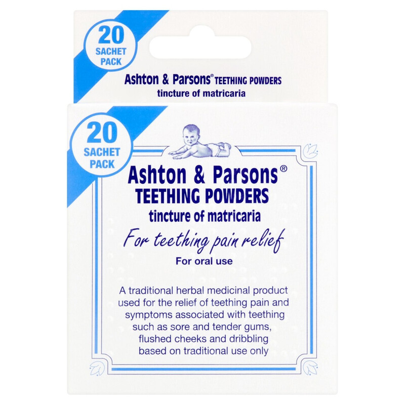 Teething Pain Relief Powders 6+ Months 20 Sachet Pack