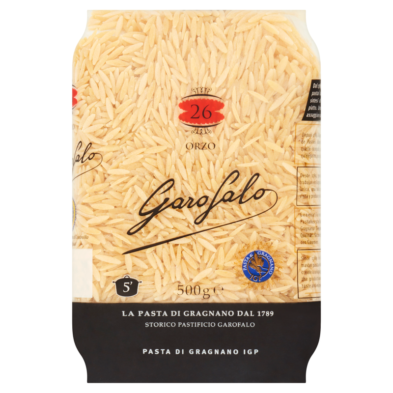 Orzo (Rice Shaped Pasta) 500g