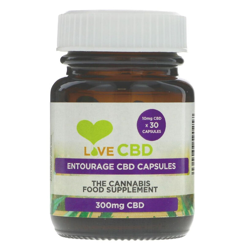 Entourage CBD Capsules - 10mg Per Capsule - 30 CAPS