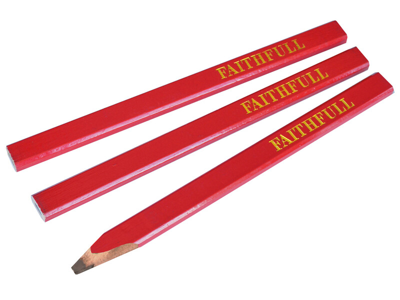 Faithful Carpenters Pencils 3 Pack (Medium Graded Pencils)
