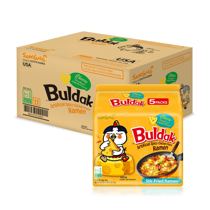 Buldak Hot Chicken Ramen Cheese 140g x 40