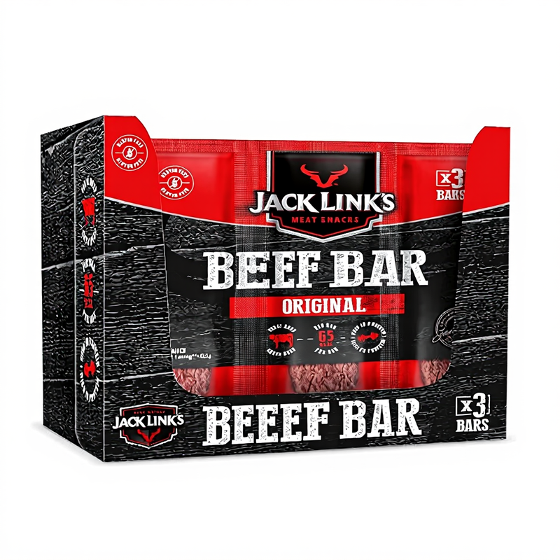 Jack Link's Beef Protein Riegel Original 30 × 22,5 g