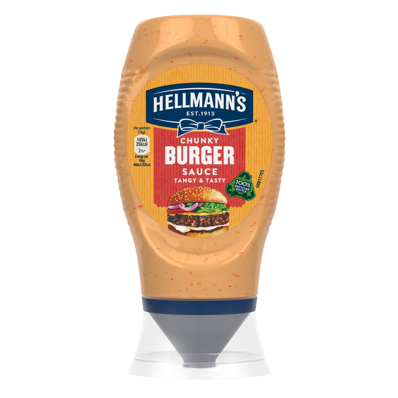 Hellmann's Red Chunky Burger Sauce 250Ml