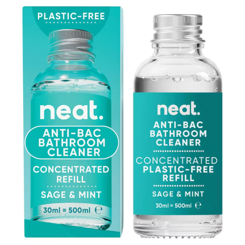 Neat Concentrated AntiBac Bathroom Cleaner Refill Sage & Mint 30ml-makes 500ml