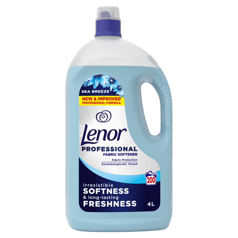 Professional Fabric Softener, Sea Breeze, 4l x 200 washes