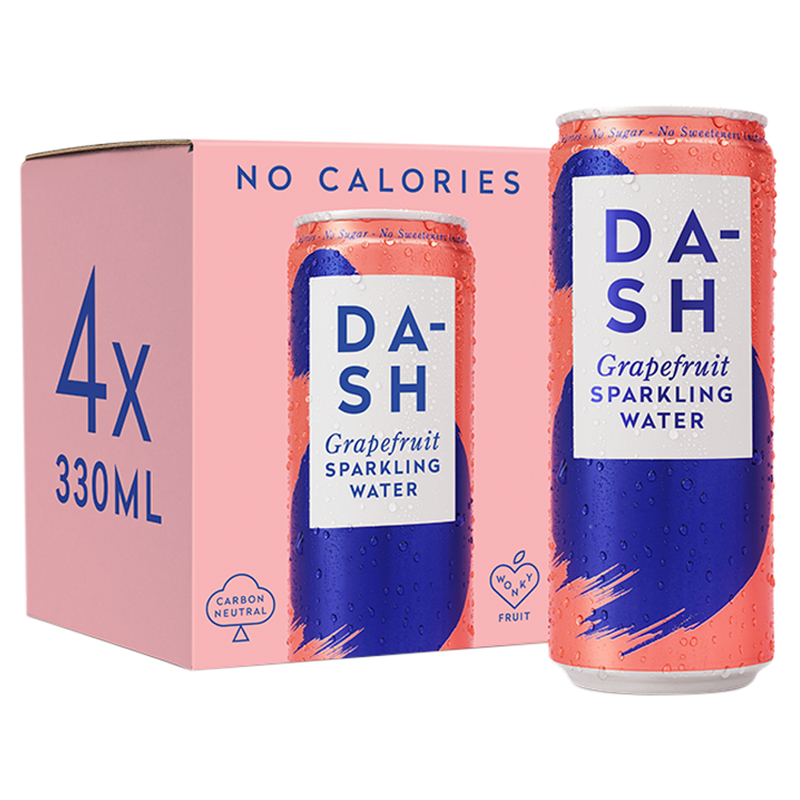 grapefruit Infused Sparkling Water 4 X 330ml