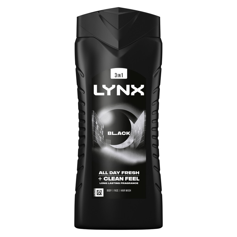 3 In 1 Black Shower Gel 500ml