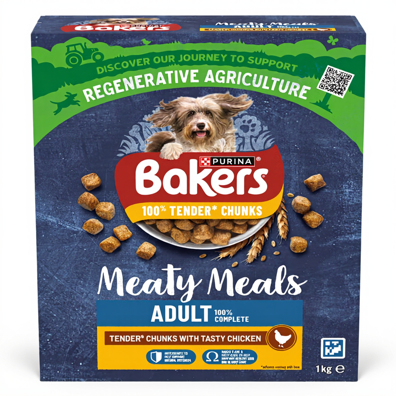 Meaty Meals Chicken Dry Dog Food 1kg