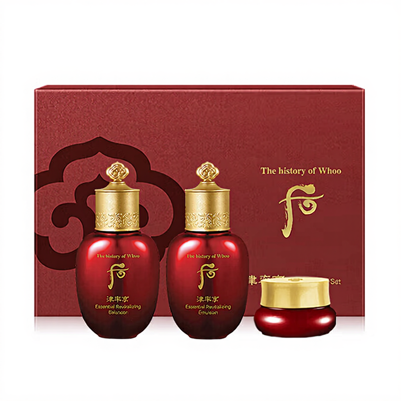 THE WHOO Jinyulhyang Elegance Spezialset Jin Rate Enjoy 3-teiliges Set