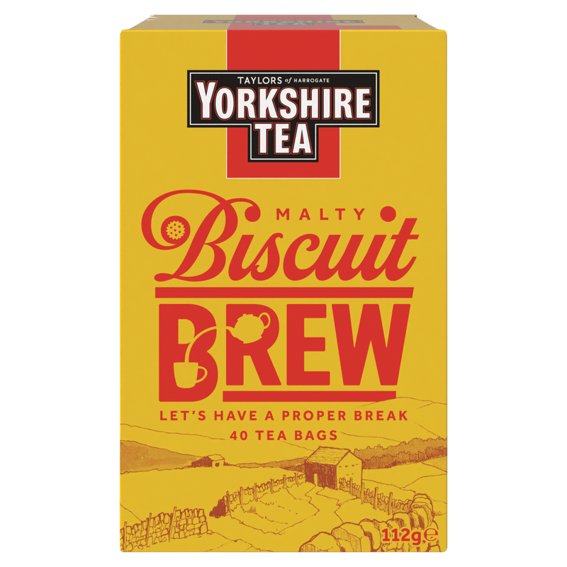 Biscuit Brew 40 Tea Bags 112g