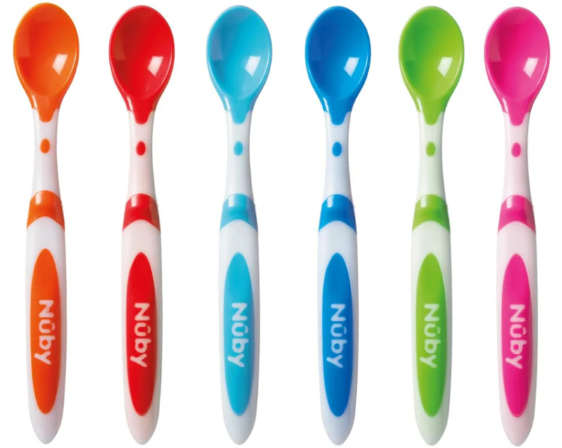 Baby Weaning Spoons 4+ Months 6 Pack