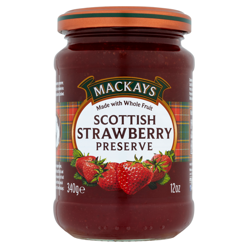 Mackays Scottish Strawberry Preserve 340G