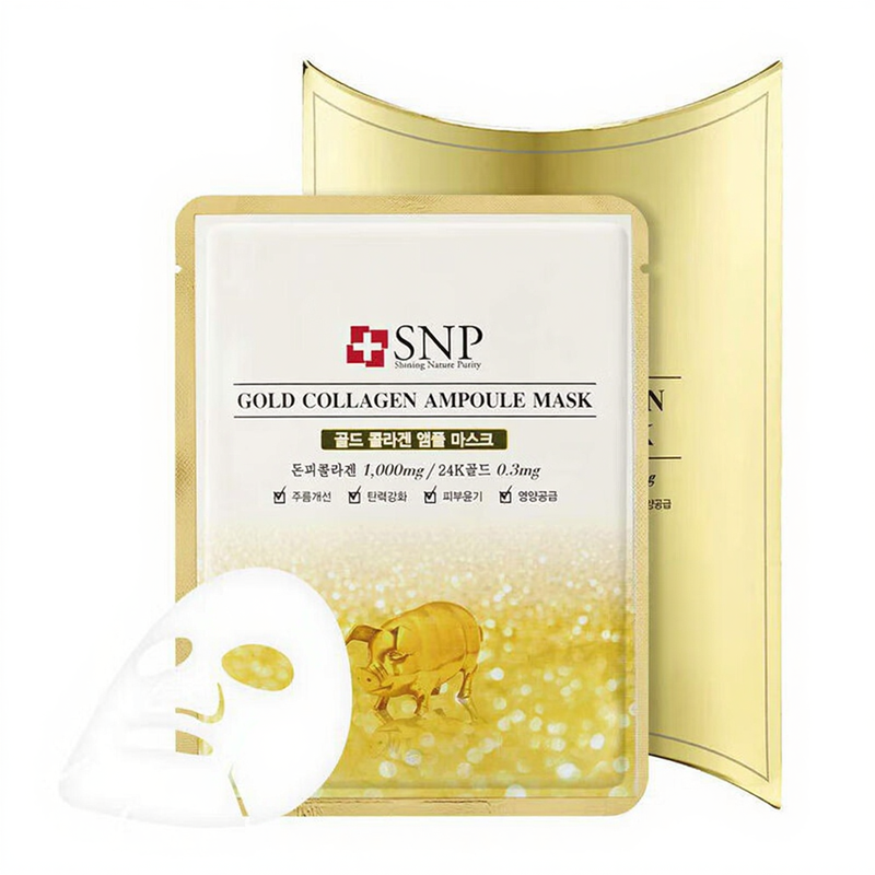 SNP Golden Collagen Mask (Nieuwe Editie) Gold Collagen