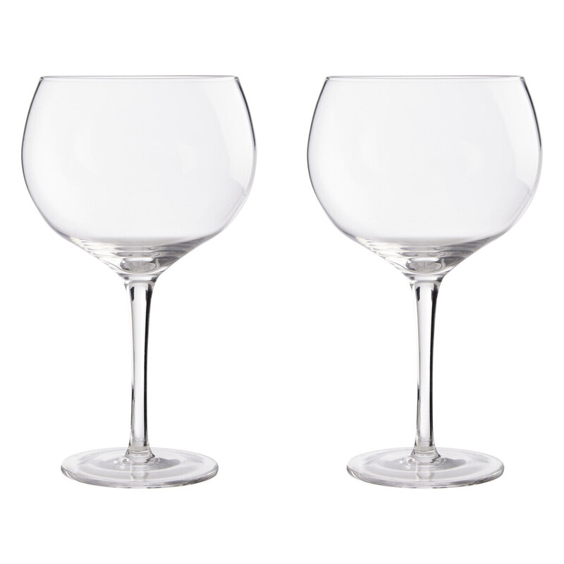 Mila Set Of 2 CLEAR Gin Glasses