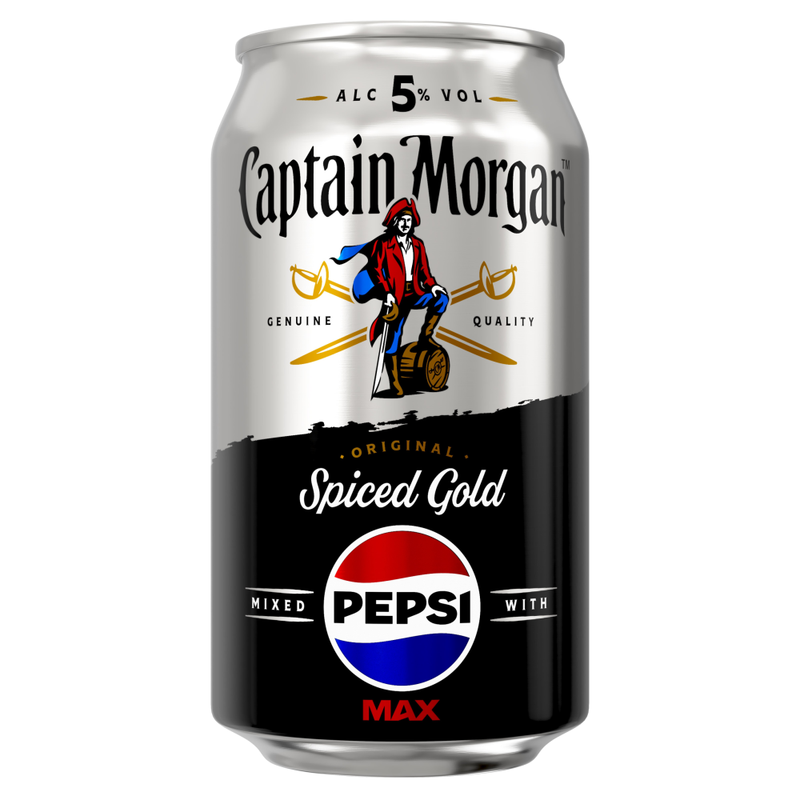 Original Spiced With Pepsi Max 330ml (Abv 5%)