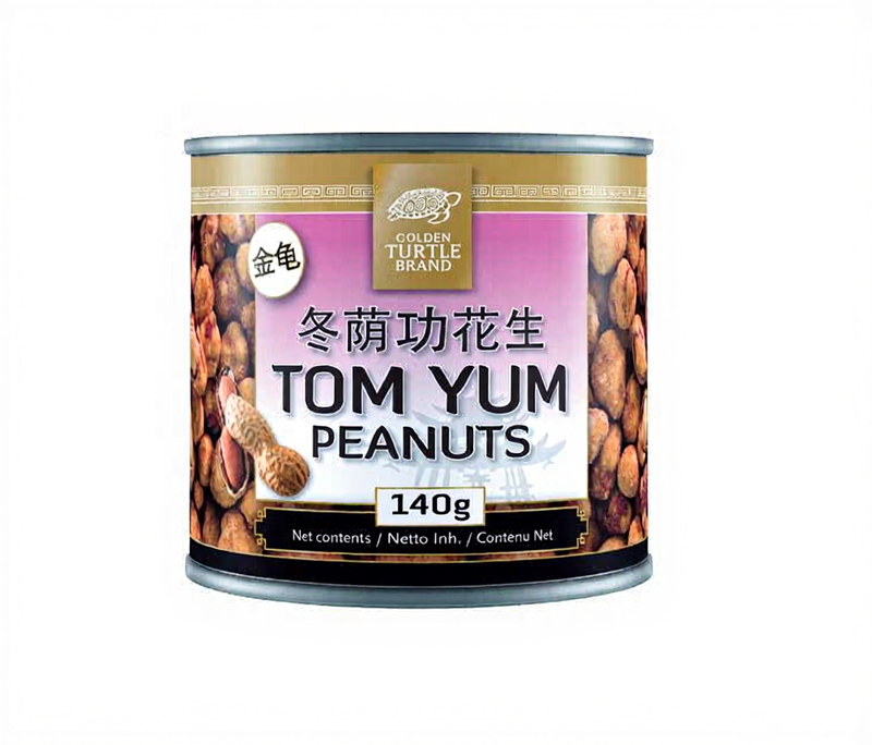 Golden Turtle Erdnüsse mit Tom-Yum-Ummantelung 140 g