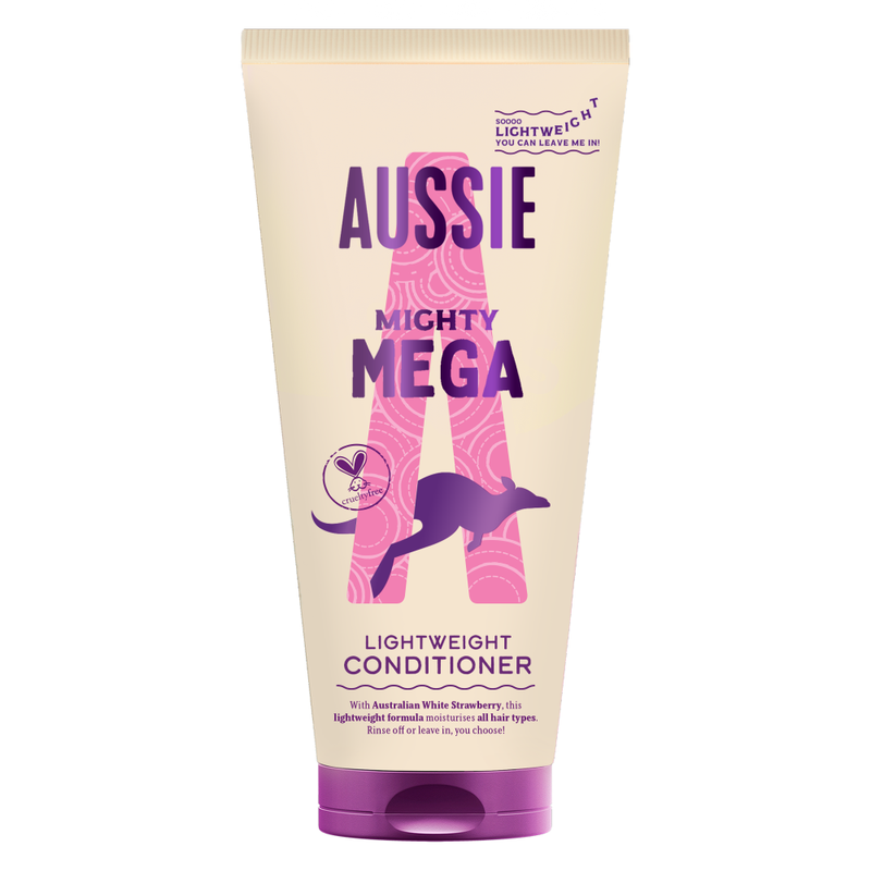 Aussie White Mighty Mega Conditioner For Soft & Shiny Hair 170Ml