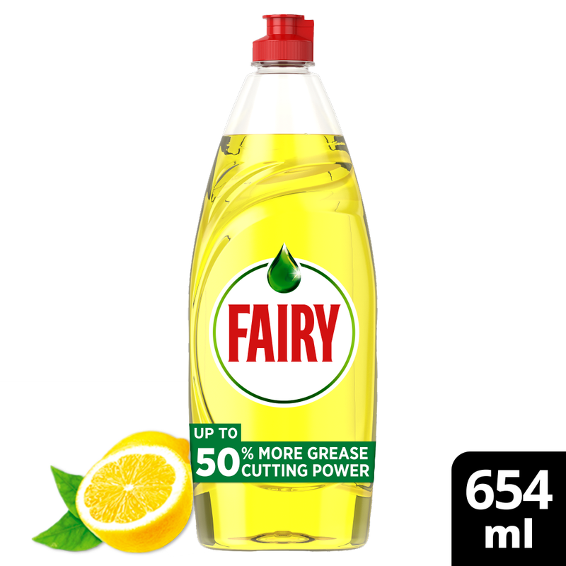 Lemon Washing Up Liquid 654ml