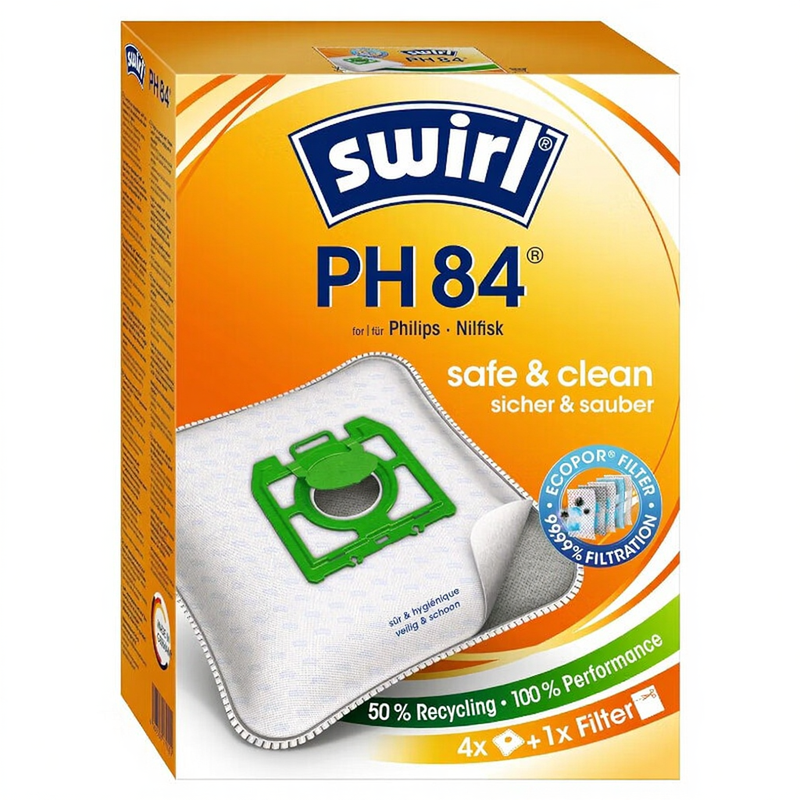 Swirl PH84 Micropor Airspace Staubsaugerbeutel