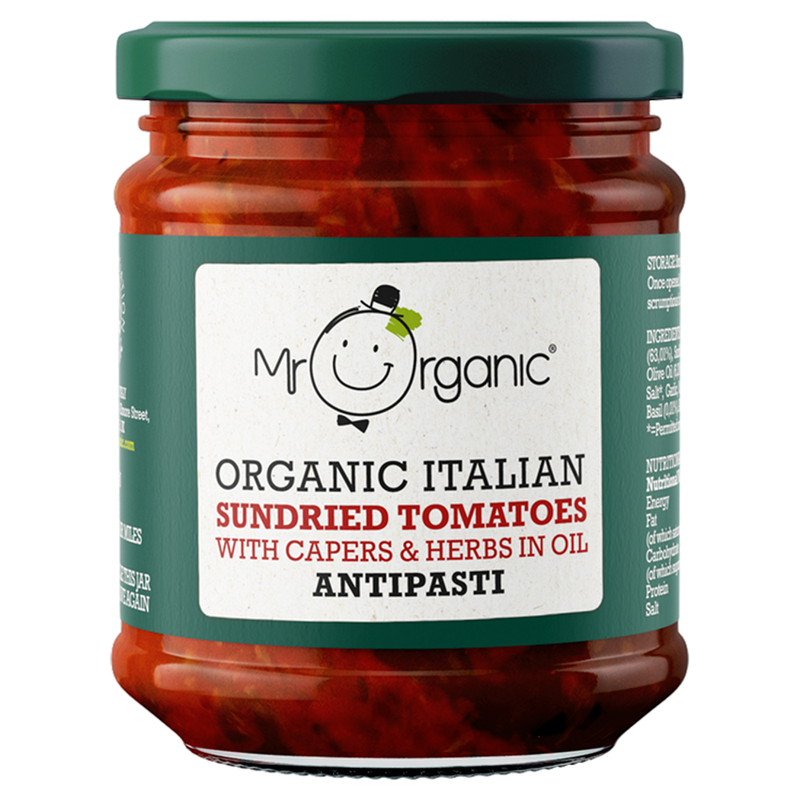 Organic Sundried Tomato Antipasti 190g