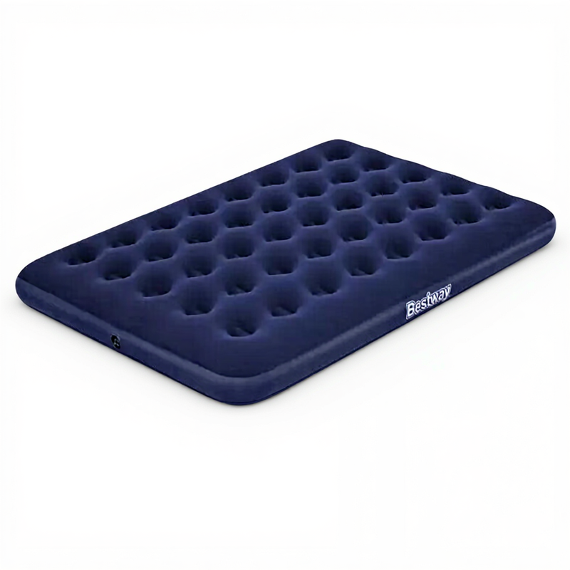 Bestway Dubbel Luchtbed - PVC, Blauw, 191 x 137 x 22 cm