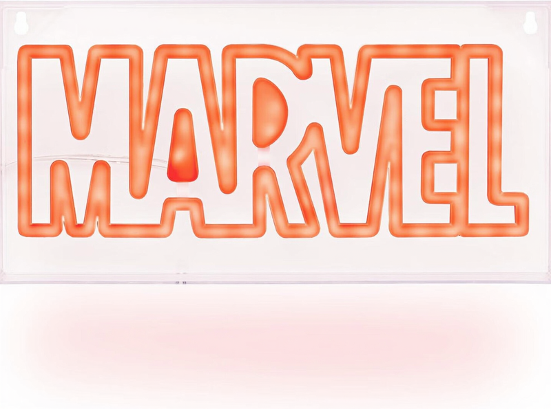 Paladone Marvel Logo LED Neonlamp - 15 x 30 cm, Multikleur