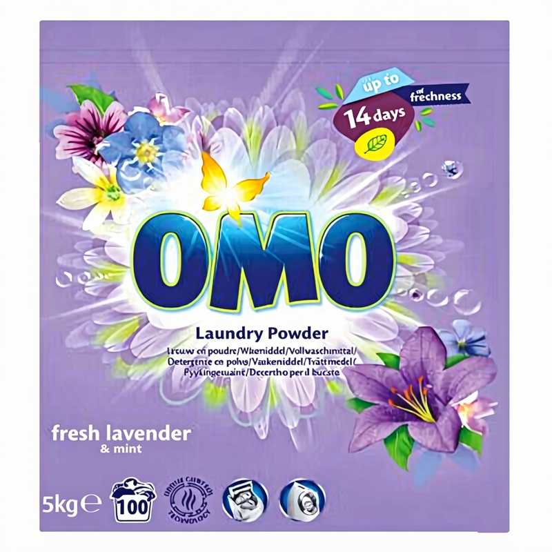 OMO Waspoeder 5KG/100SC Lavendel