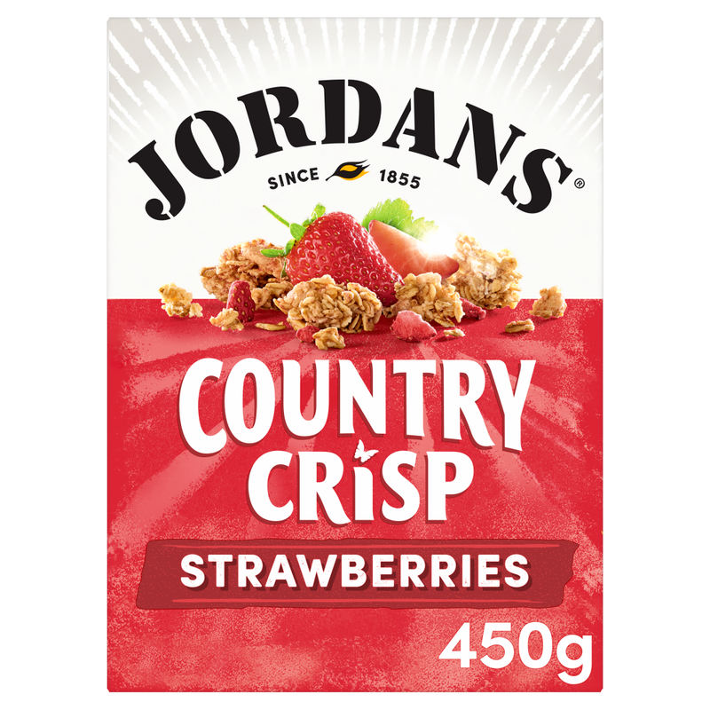 Jordans Light Country Crisp Strawberry Cereal 450G