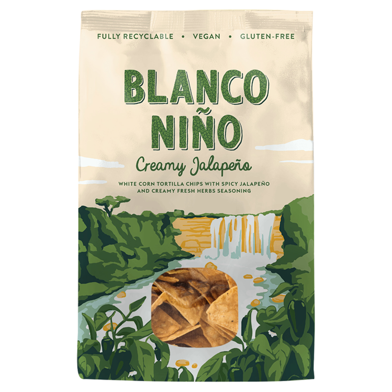 Creamy Jalapeño Authentic Tortilla Chips 170g