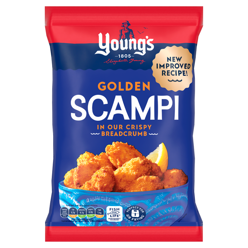 Golden Scampi in Our Crispy Breadcrumb 220g