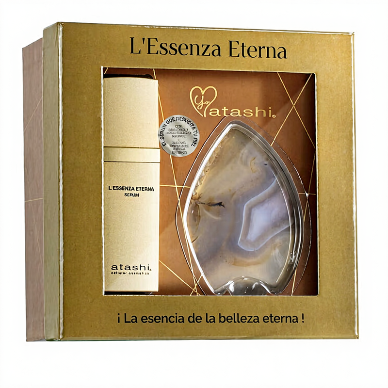 Atashi anti-aging serum L'Essenza Eterna, doos met 2 stuks